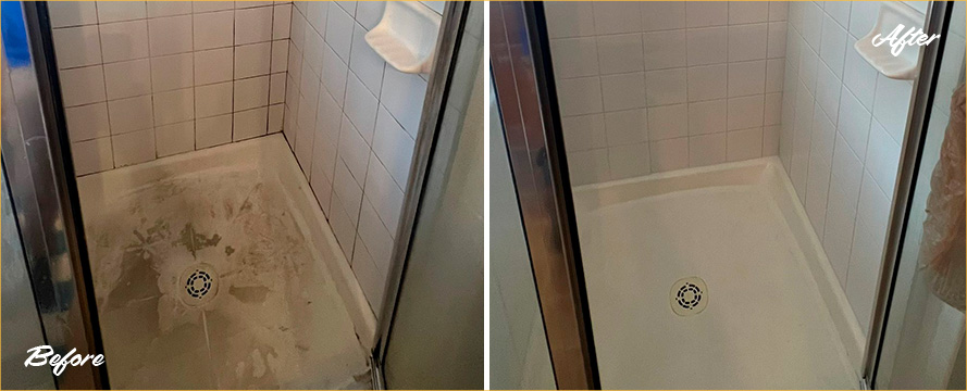 Shower Restored by Our Professional Tile and Grout Cleaners in Morrisville, PA