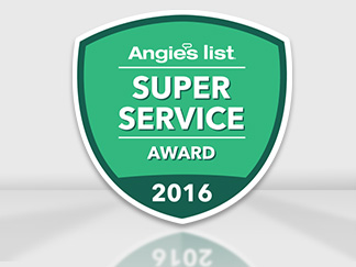 Super Service Award 2016 from Angies List Earned by Sir Grout Bucks, PA