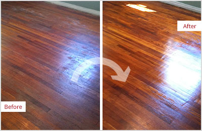 Sir Grout Bucks PA and West NJ No Sanding Wood Armor Process