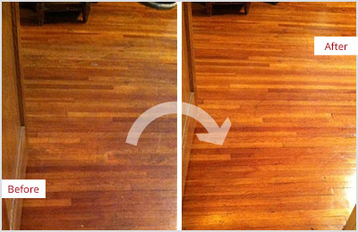Sir Grout Bucks PA and West NJ No Sanding Wood Armor Process