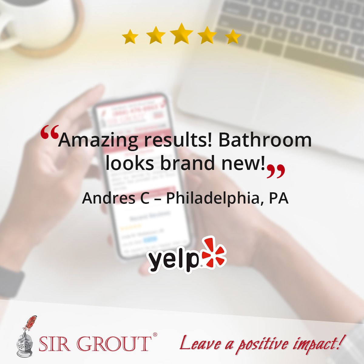 Amazing results! Bathroom looks brand new!