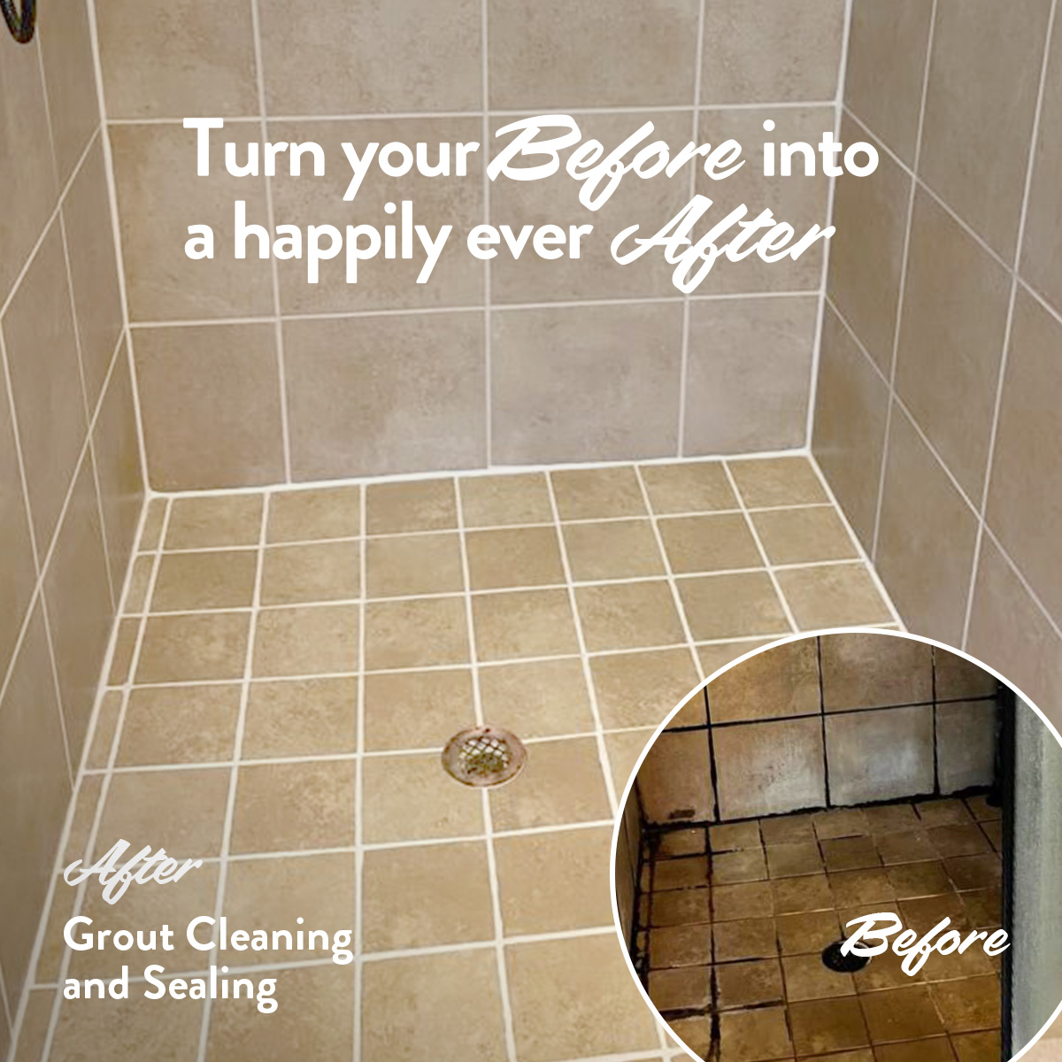 Grout Cleaning and Sealing